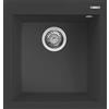 Elleci Lavello Elleci Incasso 1 vasca 47x50 Quadra 102 Granitek Antracite LGQ10259
