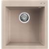 Elleci Lavello Elleci Incasso 1 vasca 47x50 Quadra 102 Granitek Avena LGQ10251