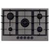 Elleci Piani cottura da incasso elleci Plano Plus 75 5 fuochi Keratek Plus 93 Grigio Dove Grey PKPP75193CS
