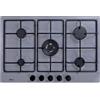 Elleci Piani cottura da incasso elleci Style 75 5 fuochi Granitek 48 Grigio Cemento PGSS75348CB