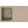 Elleci Lavello Elleci Incasso 1 vasca 86×50 Venice 400 Granitek Avena LGN40051