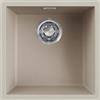 Elleci Lavello Elleci Incasso 1 vasca 45,6x45,6 Zen 102 Keratek Plus Champagne LKZ10295