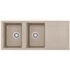 Elleci Lavello Elleci Incasso 2 vasche 116x50 Easy 500 Granitek Avena LGY50051