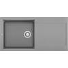 Elleci Easy 480 | Lavello 1 vasca 100x50 cm in granitek grigio - LGY48048