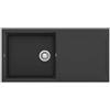 Elleci Lavello Elleci Incasso 1 vasca 100x50 Easy 480 Granitek Nero LGY48040