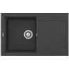 Elleci Lavello Elleci Incasso 1 vasca 79x50 Easy 300 Granitek Antracite LGY30059