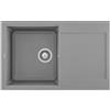 Elleci Lavello Elleci Incasso 1 vasca 79x50 Easy 300 Granitek Grigio Cemento LGY30048
