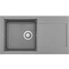 Elleci Lavello Elleci Incasso 1 vasca 78x43,5 Easy 290 Granitek Grigio Cemento LGY29048