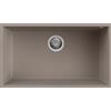 Elleci Lavello Elleci Incasso 1 vasca 76x44 Quadra 130 Sottotop Keratek Plus Dove LKQ13089BSO
