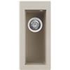 Elleci Lavello Elleci Incasso 1 vasca 23x50 Quadra 50 Keratek Plus Champagne LKQ05095