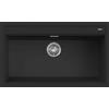 Elleci Lavello Elleci Incasso 1 vasca 86x51 Nero Best 360 Keratek Plus Nero Black Assoluto LKB36086