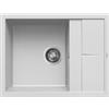 Elleci Lavello Elleci Incasso 1 vasca 65x50 Unico 125 Granitek Bianco LGU12568