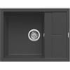 Elleci Lavello Elleci Incasso 1 vasca 65x50 Unico 125 Granitek Antracite LGU12559