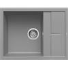 Elleci Lavello Elleci Incasso 1 vasca 65x50 Unico 125 Granitek Grigio Cemento LGU12548