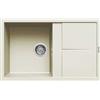 Elleci Lavello Elleci Incasso 1 vasca 79x50 Unico 300 Granitek Bianco Antico LGU30062