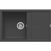 Elleci Lavello Elleci Incasso 1 vasca 79x50 Unico 300 Granitek Antracite LGU30059