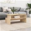 KTHLBRH Tavolino Salotto Rovere Sonoma 90x55x42,5 cm Legno Multistrato Tavolini da salotto tavolino ingresso per Soggiorno, Camera da Letto, Ufficio