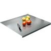 Orrdiffi Tagliere in Acciaio Inox 50 x 40 cm Spianatoia Acciaio Inox Tagliere da Cucina Professionale Multiuso Spianatoia da Lavoro Cucina per Impastare Pane,Pizza,Dolci