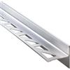 Dalsys Doccia a cuneo inclinato, profilo inclinato 148cm, altezza 12,5mm, destra Profilo doccia argentato per cabina doccia, acciaio inox resistente alla corrosione