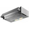 Tecnowind PRONTA CONSEGNA - SPEDIZIONE IMMEDIATA Cappa Incasso sottopensile 90 cm Verniciato Metal Grey Classe C Tecnowind ESTRAIBILE PLUS 90 - K104R0079