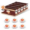 Hag Caffè Macinato Espresso e Moka 200 Bustine + 6 Tazzine - Decaffeinato Classico - Confezione Da 200 Pezzi