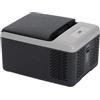 Alpicool C9PT 9L Frigorifero Frigorifero Mini Compressore Elettrico Auto Frigorifero Camping Freezer Box Piccolo Portatile per Auto (Nero)