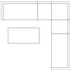 King Collection Outdoor D1095861 Divano in&out Due Posti Destro con Cuscini