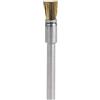 Dremel 537 Set di accessori per spazzole in ottone, 2 spazzole (3,2 mm) per la pulizia di metalli morbidi come oro, bronzo o rame