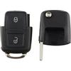 onetop1 2Pulsanti Telecomando chiave Per VW Jetta Golf Passat Maggiolino B5/B6 Polo | per Skoda Seat , Flip Remote Car Key Shell Chiave A Guscio Auto Ricambio Chiavi