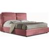 Veradea Letto sirio - tessuto, rosa, singolo