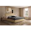 Veradea Letto pegaso - ecopelle, beige, piazza e mezza