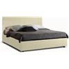 Veradea Letto pegaso - ecopelle, beige, matrimoniale plus