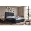 Veradea Letto fenice - ecopelle, blu, piazza e mezza