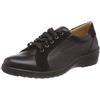 Ganter Sensibile Helga-h, Scarpe Stringate Derby Donna, Nero 0100, 37.5 EU