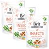 BRIT Care Dog Functional Snack Insect 3 x 200g snack con insetti e salmone
