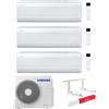 Samsung Climatizzatore Samsung Windfree Avant S2 Wi-fi Trial split inverter 9000+9000+12000 btu gas R32 (U.E. AJ068TXJ3KG/EU) + OMAGGIO
