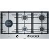 BOSCH PCS9A5B90 Piano A Gas in acciaio inox 5 fuochi