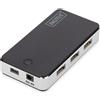 Digitus DA-70222 hub di interfaccia 480 Mbit/s Nero, Argento DA-70222