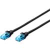Digitus DK-1512-030/BL cavo di rete Nero 3 m Cat5e DK-1512-030/BL