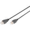 Digitus AK-300202-018-S cavo USB 1,8 m USB A Nero AK-300202-018-S