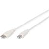 Digitus AK-300102-018-E cavo USB USB 2.0 1,8 m USB A USB B Beige
