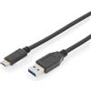 DIGITUS Cavo di collegamento Type-C™ USB - Gen2 - AK-300146-010-S