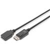 Digitus AK-340200-020-S cavo DisplayPort 2 m Nero AK-340200-020-S