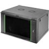 Digitus DN-19 07U-6/6-EC-SW rack 7U Da parete Nero DN-19 07U-6/6-EC-SW