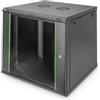 Digitus DN-19 12U-6/6-EC-SW rack Da parete Nero DN-19 12U-6/6-EC-SW