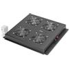 Digitus Unità di ventilazione da tetto per armadi di DN-19 FAN-4-B-N
