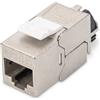 DIGITUS Modulo Keystone CAT 6A - schermato con supporto dei cavi DN-93617