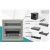 Digitus DN-10-SET-1-B rack 6U Da parete Nero DN-10-SET-1-B