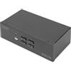 Digitus DS-12883 switch per keyboard-video-mouse (kvm) Nero DS-12883