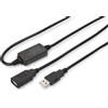 Digitus DA-73101 cavo USB 15 m USB A 0,48 Gbit/s Nero DA-73101